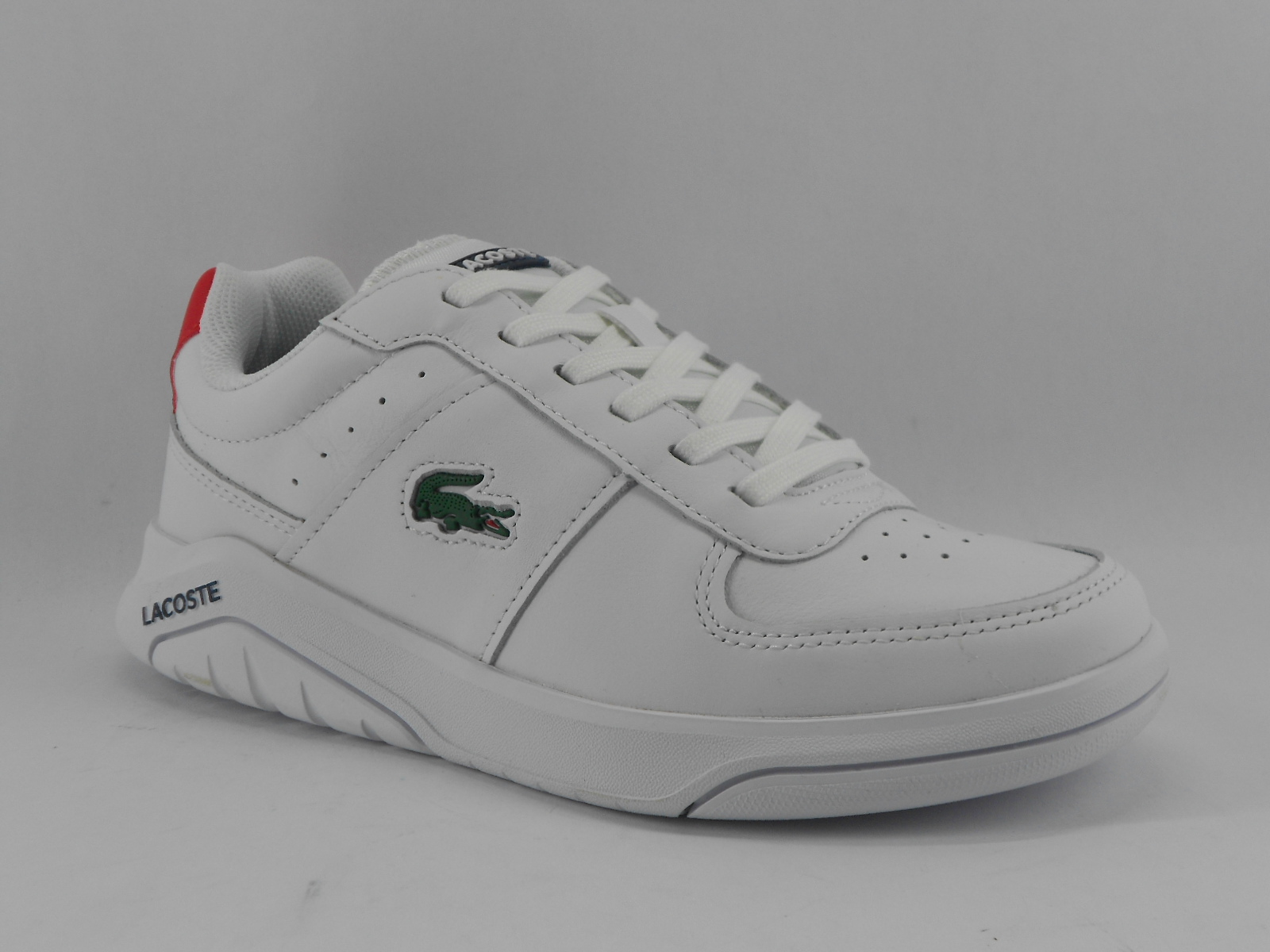 Lacoste Game Advance Blanc Or Branco - Sapatos Sapatilhas Mulher